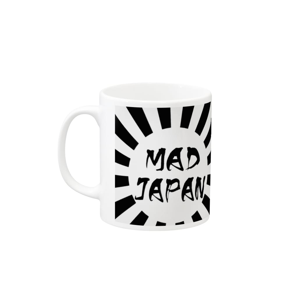  MAD JAPANのTEAM MADJAPANグッズ Mug :left side of the handle