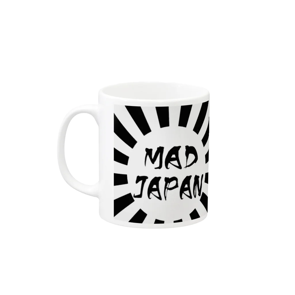  MAD JAPANのTEAM MADJAPANグッズ マグカップの取っ手の左面