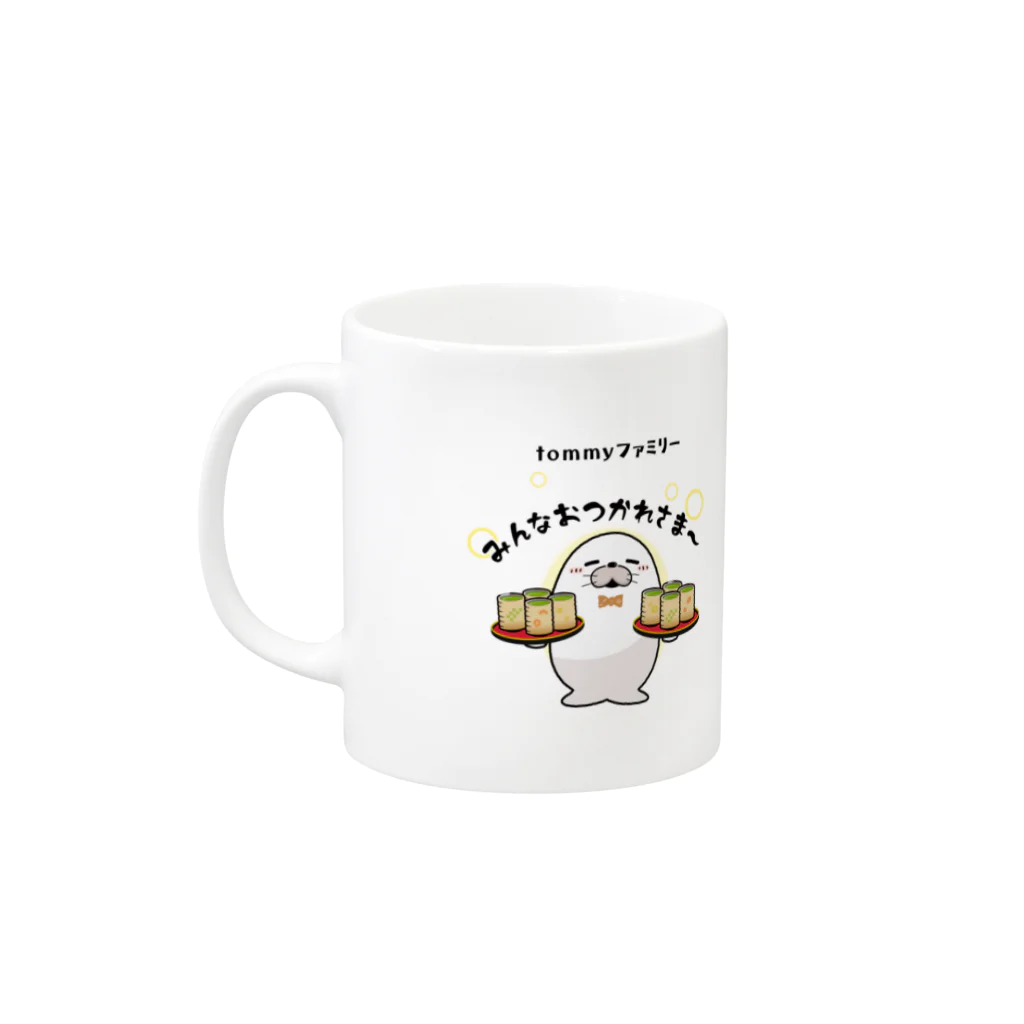 Pococha_eventのtommyさん（UTOマグカップ） Mug :left side of the handle