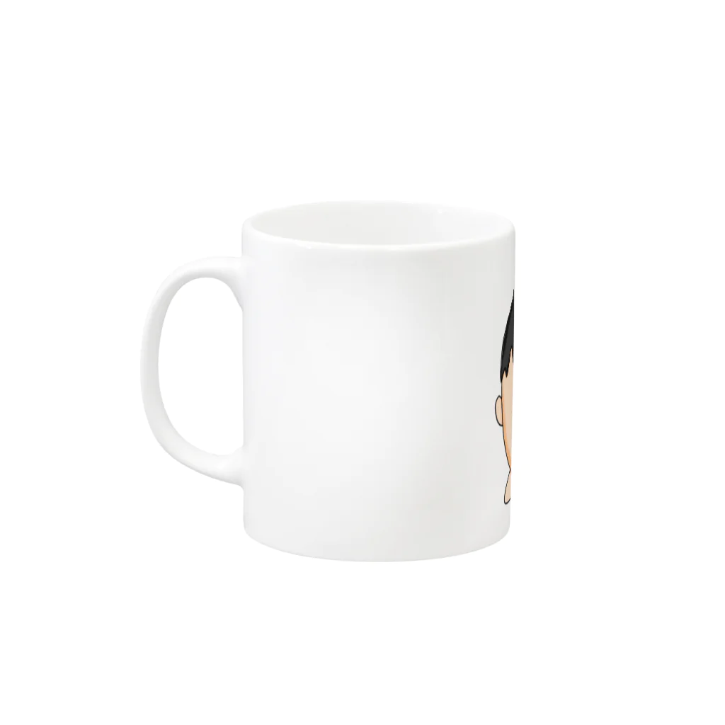 QuinnOliverのマーサーツムツム Mug :left side of the handle