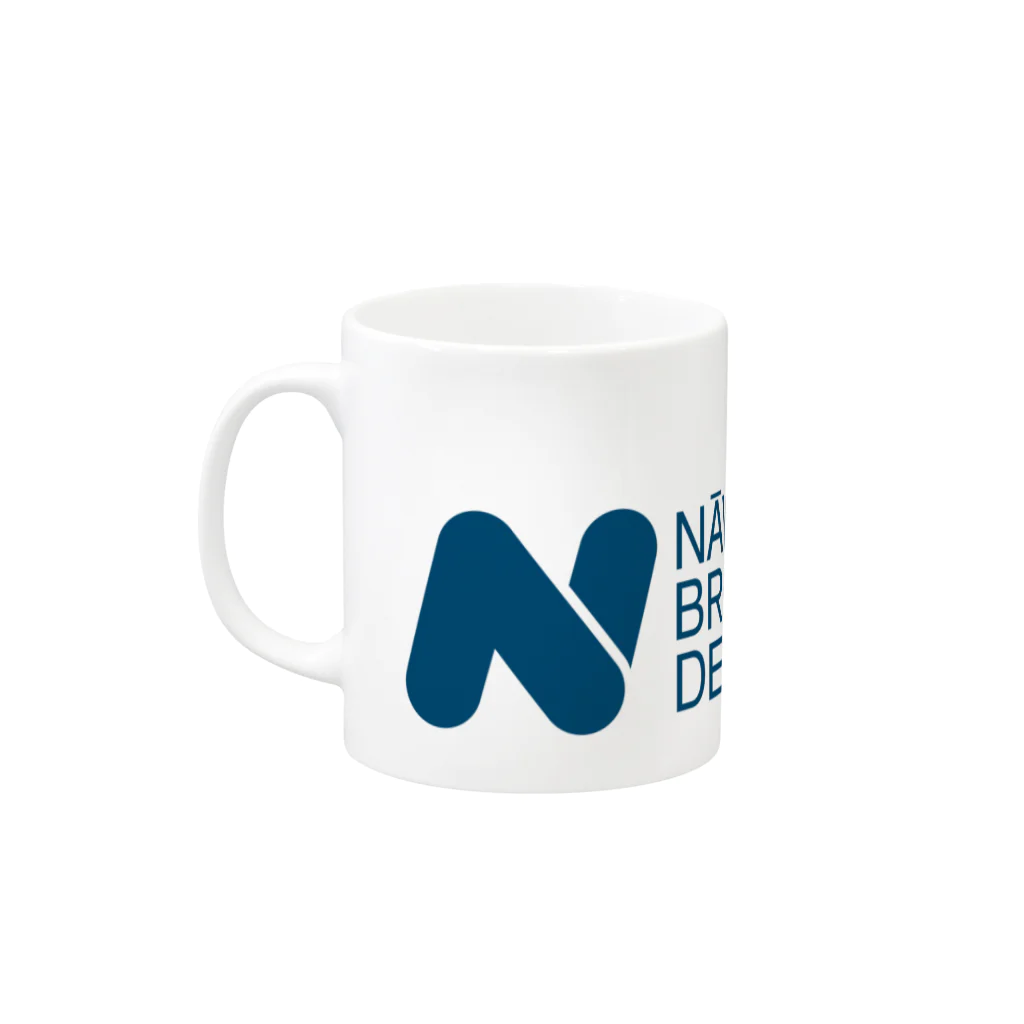 NAWA BROS. DESIGNのNAWA-BROS. DESIGN MUG CUP マグカップの取っ手の左面