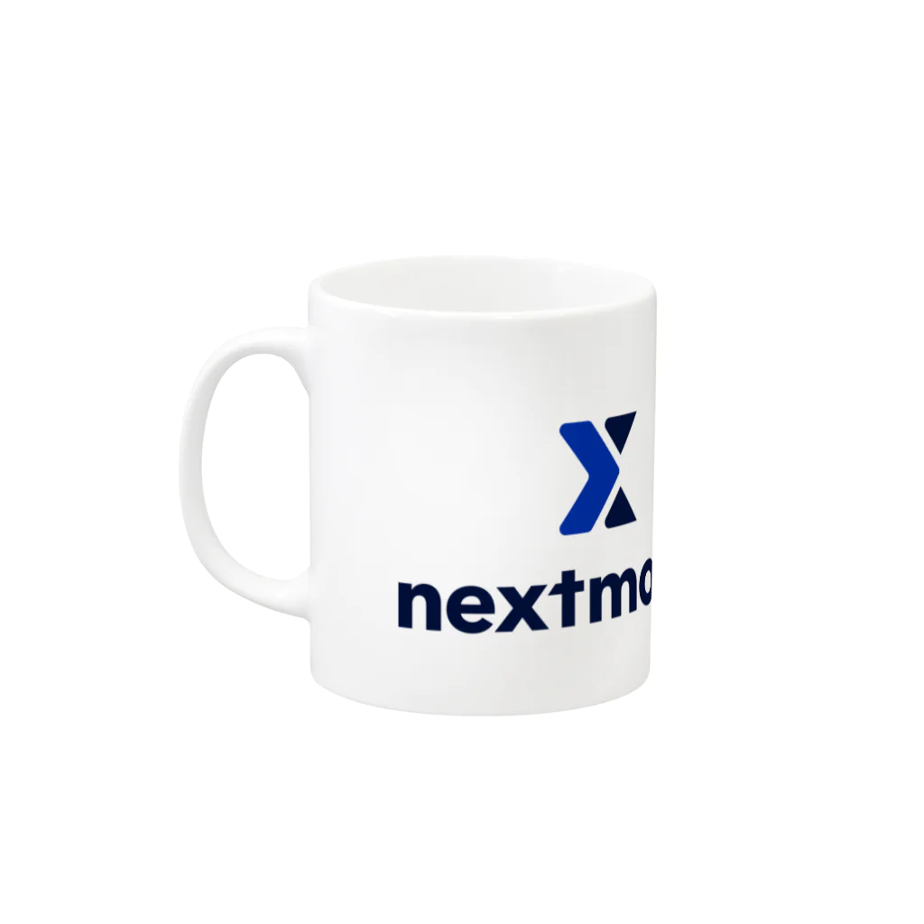 Nextmodeのネクストモード　公式ロゴグッズ Mug :left side of the handle