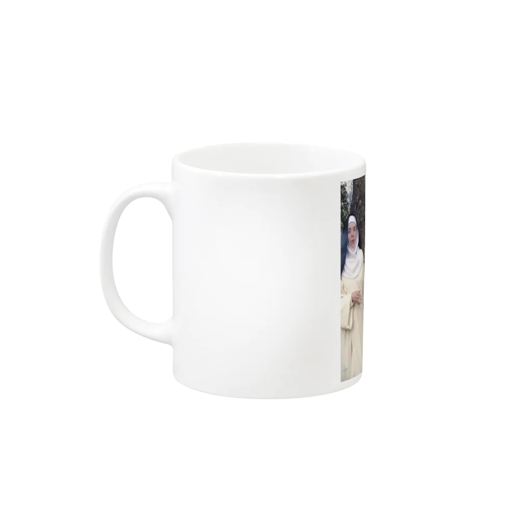 nexsineteのSmoking Sister's Mug :left side of the handle