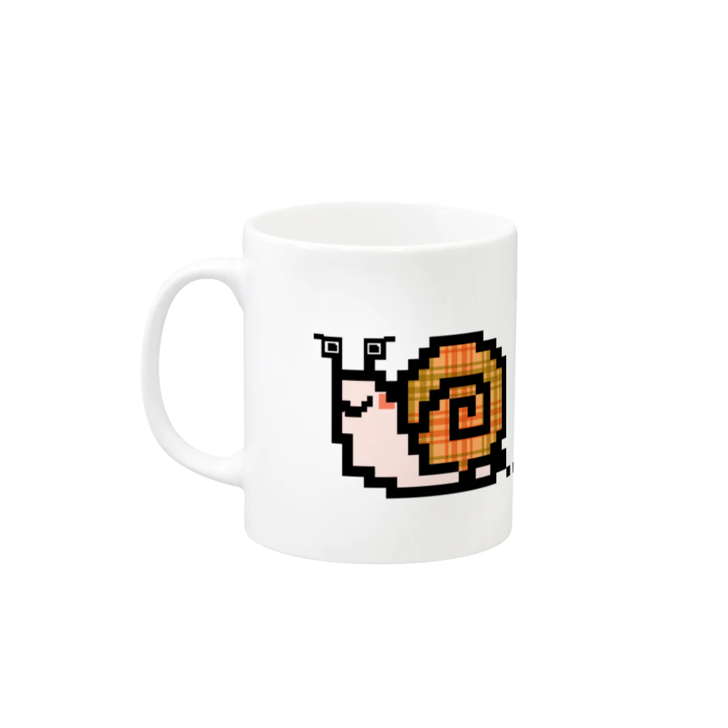 maimaiスネイルのドット絵　スネイル Mug :left side of the handle