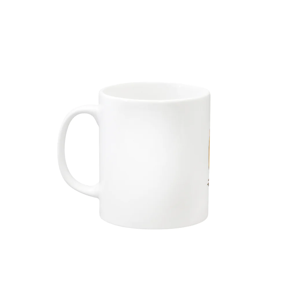 BingoYaのニャリュージョン Mug :left side of the handle