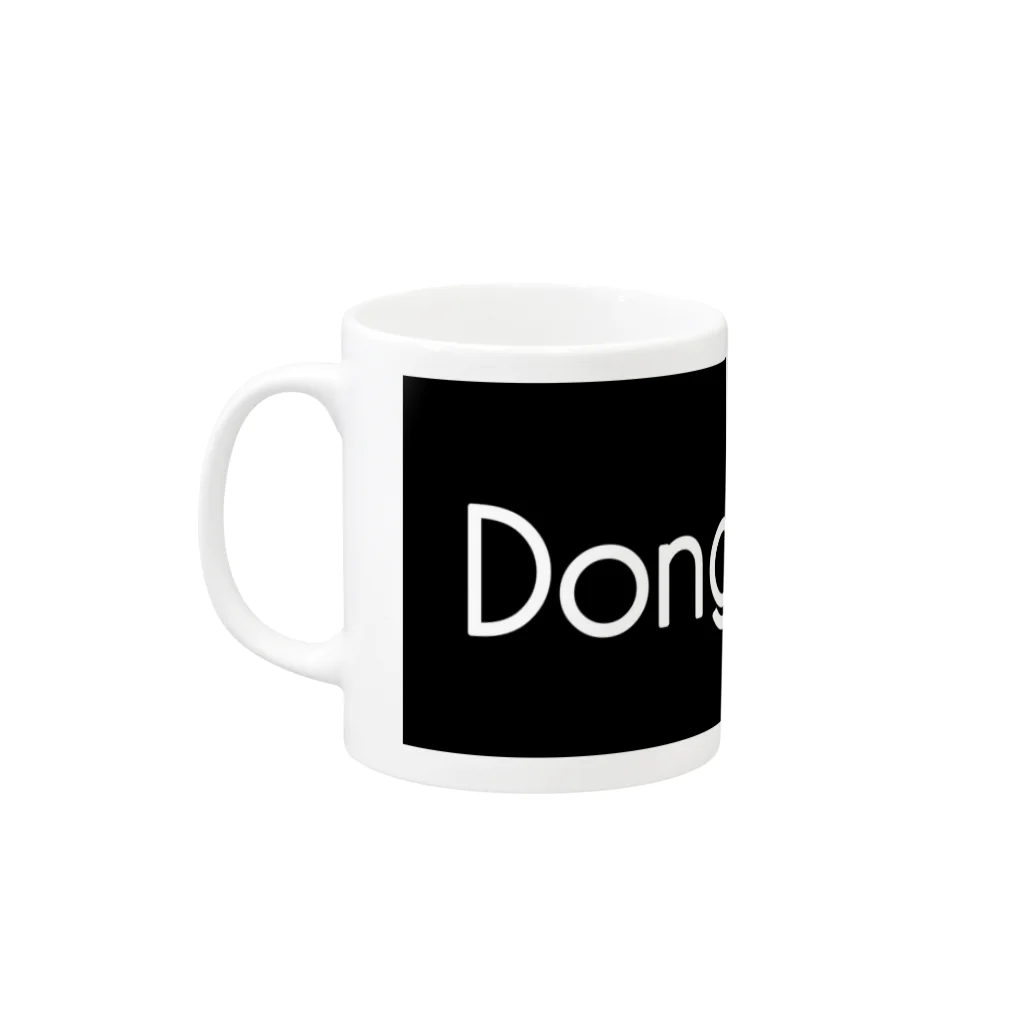 DongriTeam STOREのDongriTeamロゴマグカップ Mug :left side of the handle