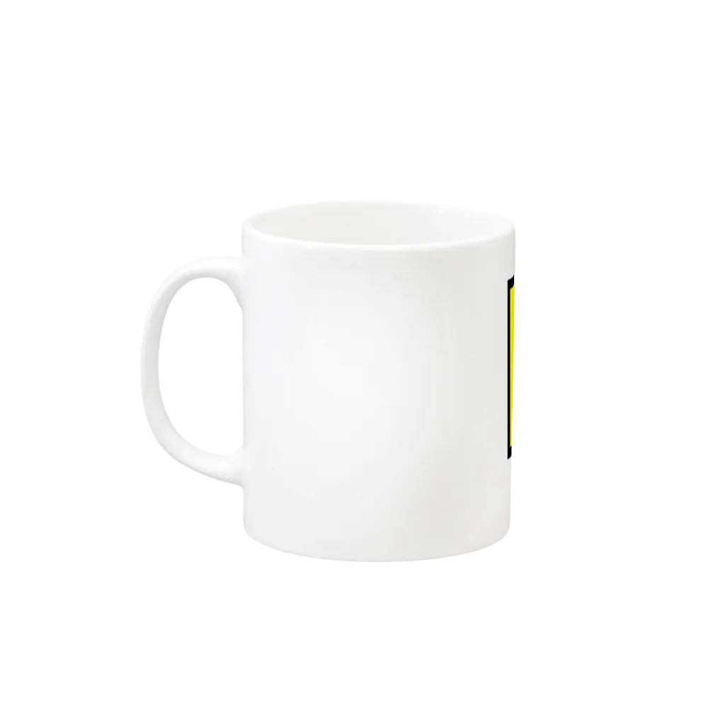 ラーメントレーニーのラーメントレーニーグッズ Mug :left side of the handle