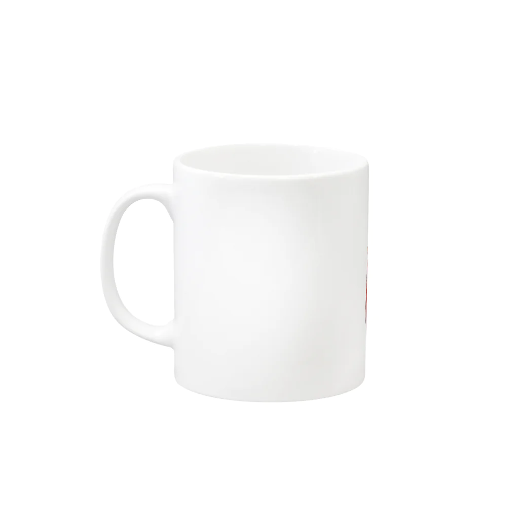 ケアンパグと愉快な仲間達のトゥインゴ3 Mug :left side of the handle