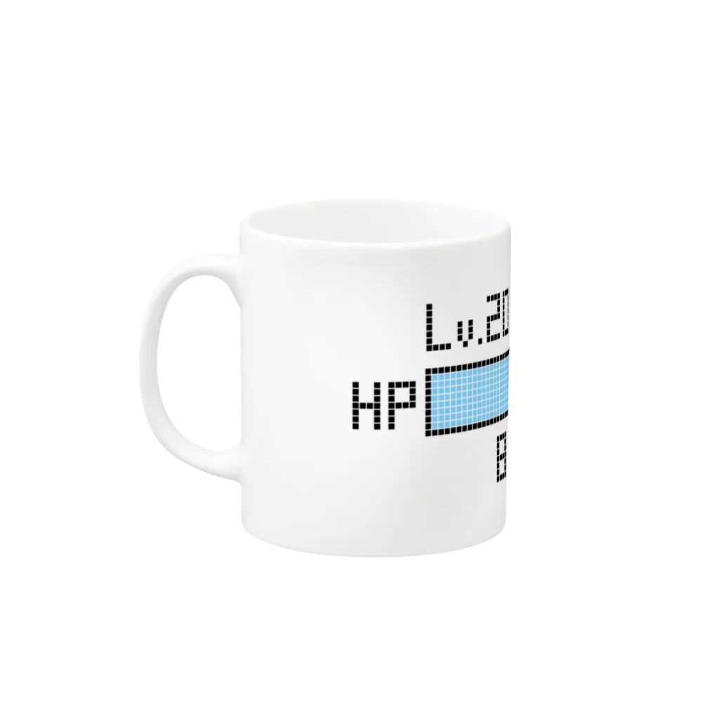 momotasu_の勇者のHPゲージ Mug :left side of the handle