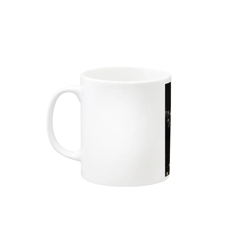 あさぎのフクロウマグカップ Mug :left side of the handle