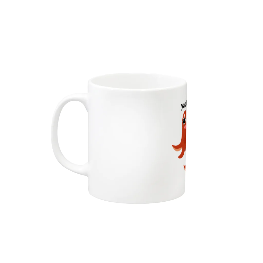 on-mo315のyaketeru watasitati Mug :left side of the handle