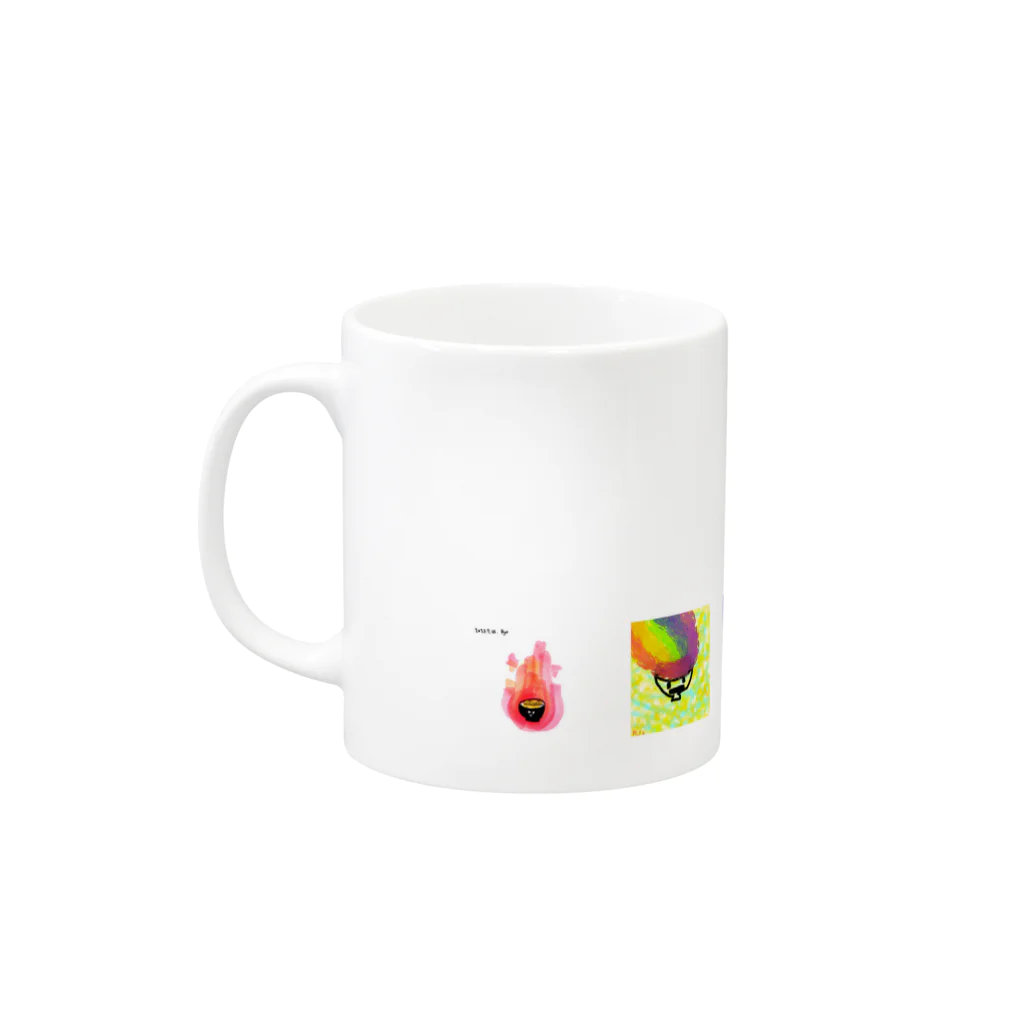 masamysのdonn Mug :left side of the handle