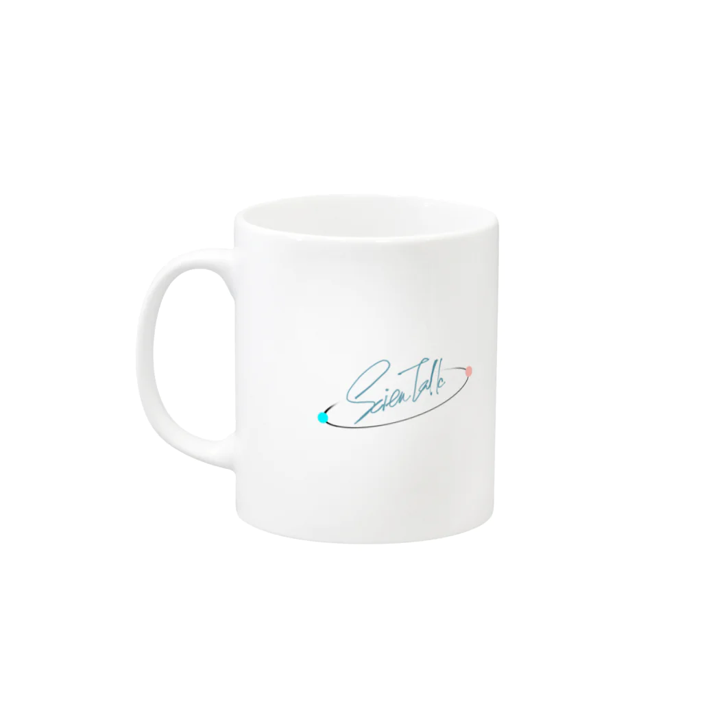 サイエントーク Goods Storeのクマムシカップ Mug :left side of the handle