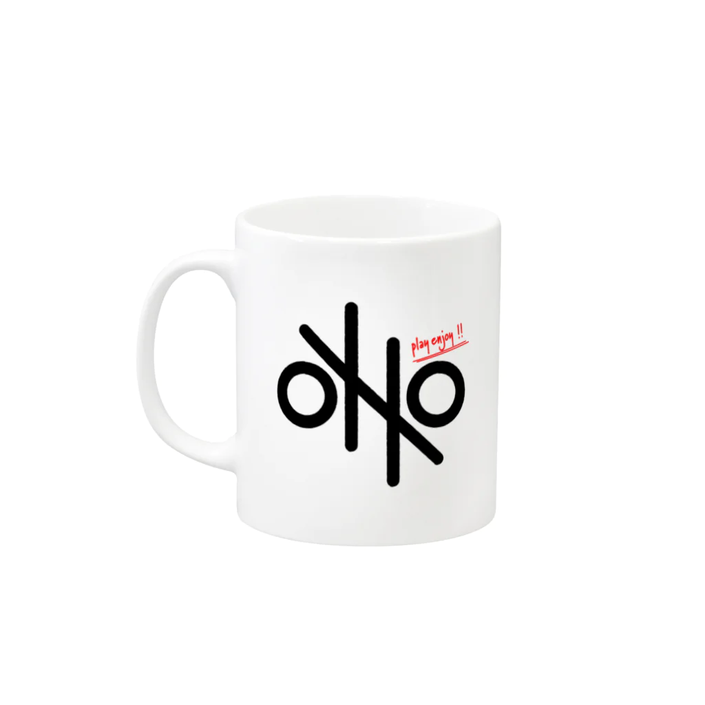 トトのがらくた堂のoHo mug Mug :left side of the handle