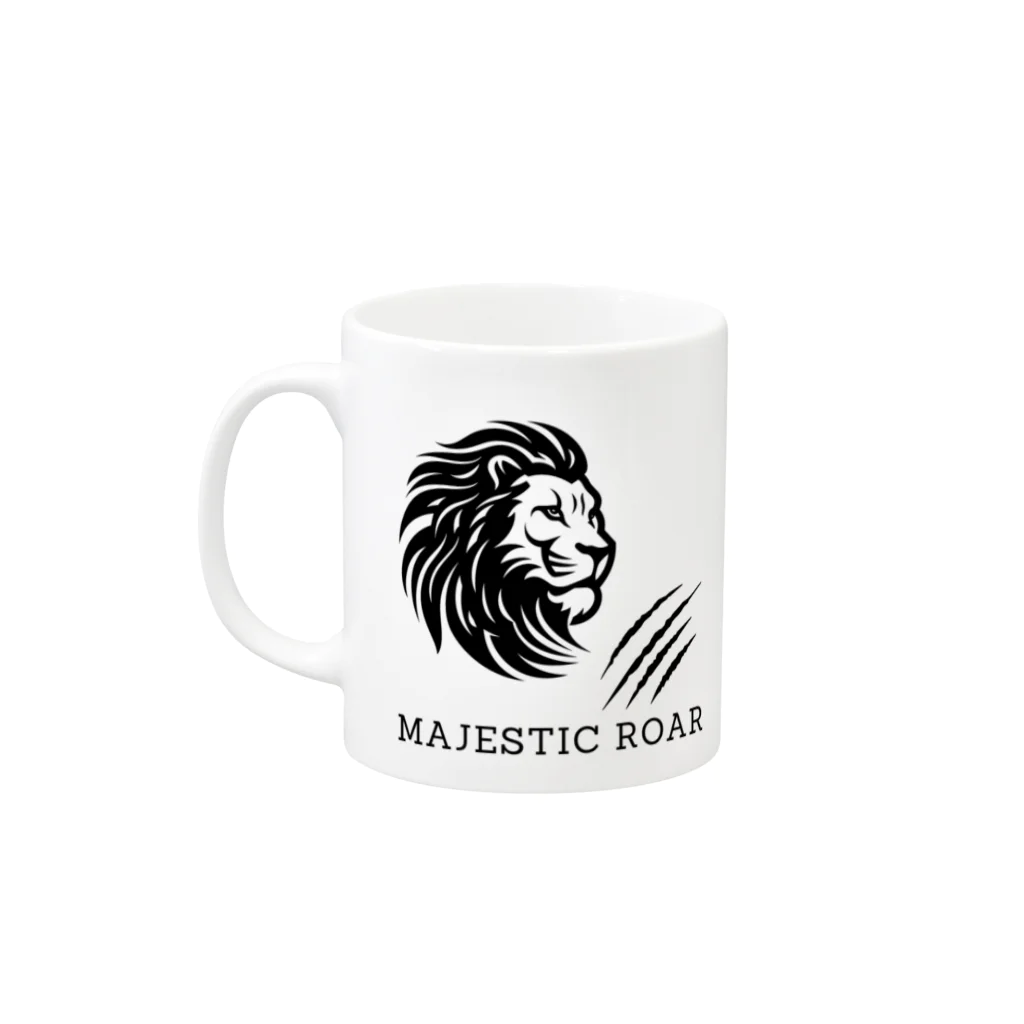 CHIBE86のMajestic Roar Mug :left side of the handle