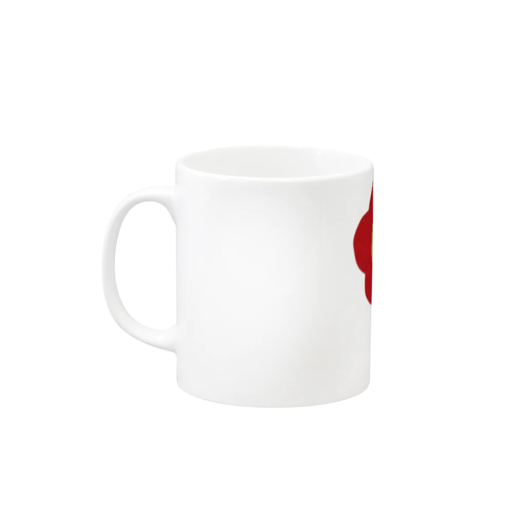 になになのあとりえのおはな Mug :left side of the handle