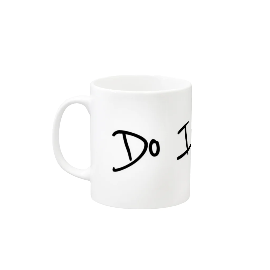 炭酸RecordS/根来一樹のDo is better Mug :left side of the handle