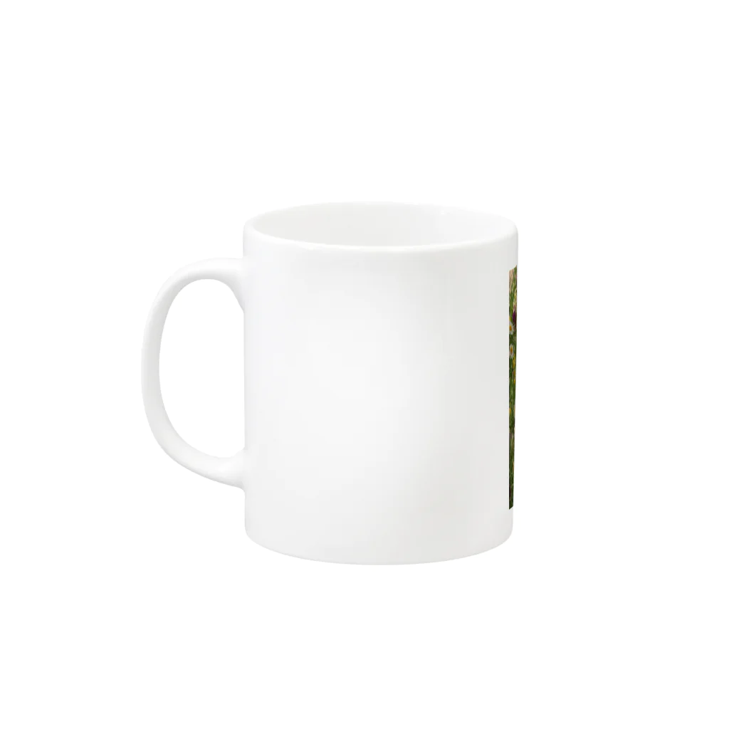 NOBI オリジナルクリエイトストアのNOBIニャン子シリーズ Mug :left side of the handle