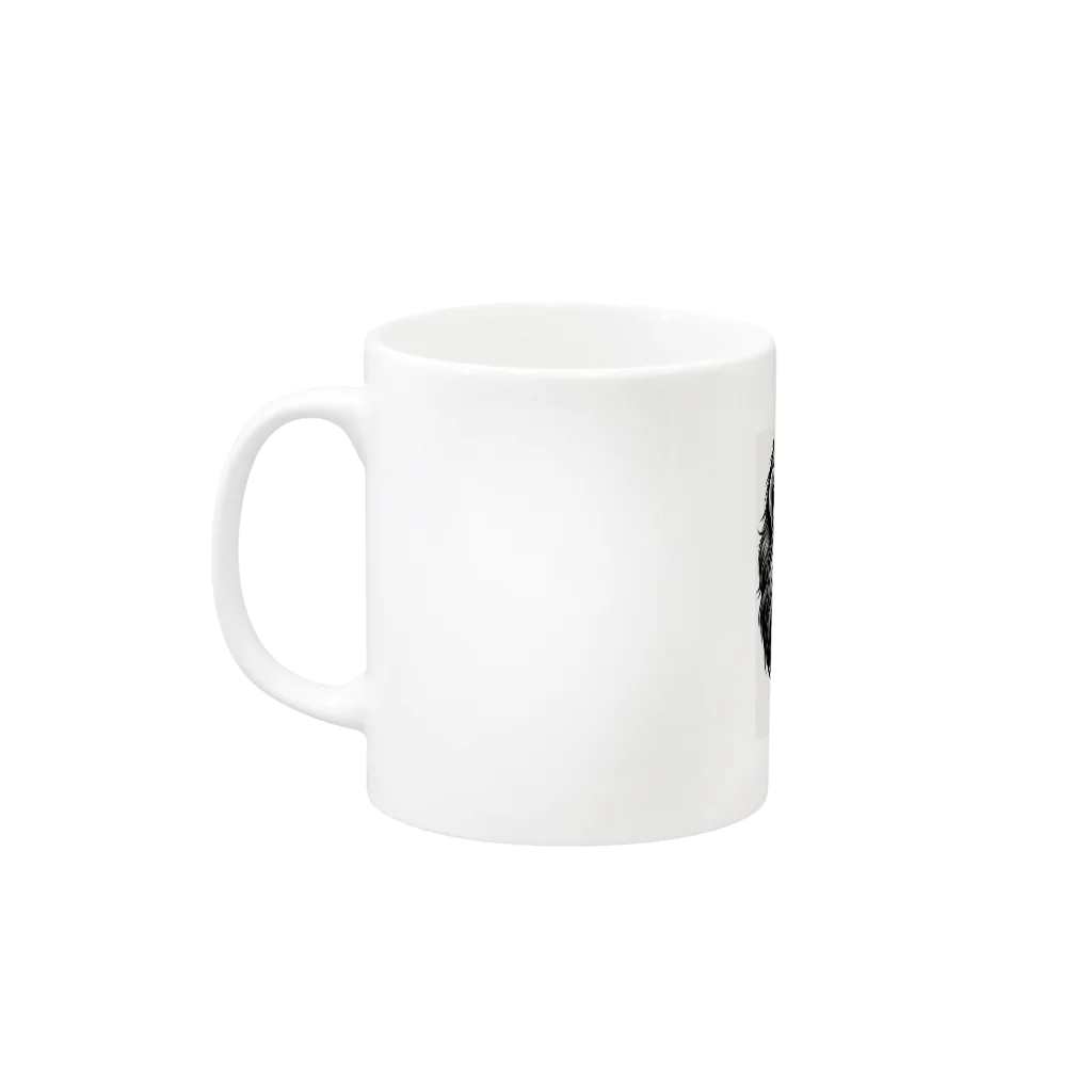 pyoromalの一触即発！ Mug :left side of the handle