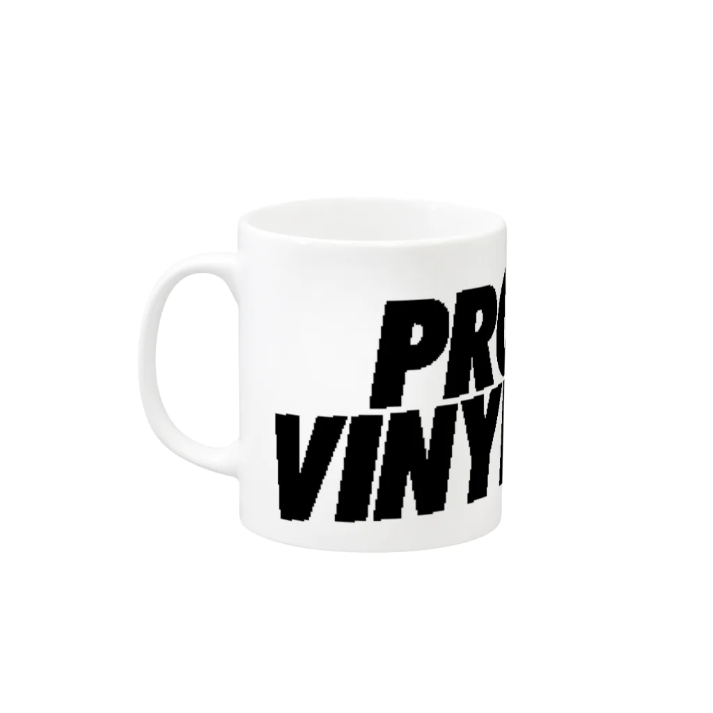 VinylcornのPVC mug マグカップの取っ手の左面