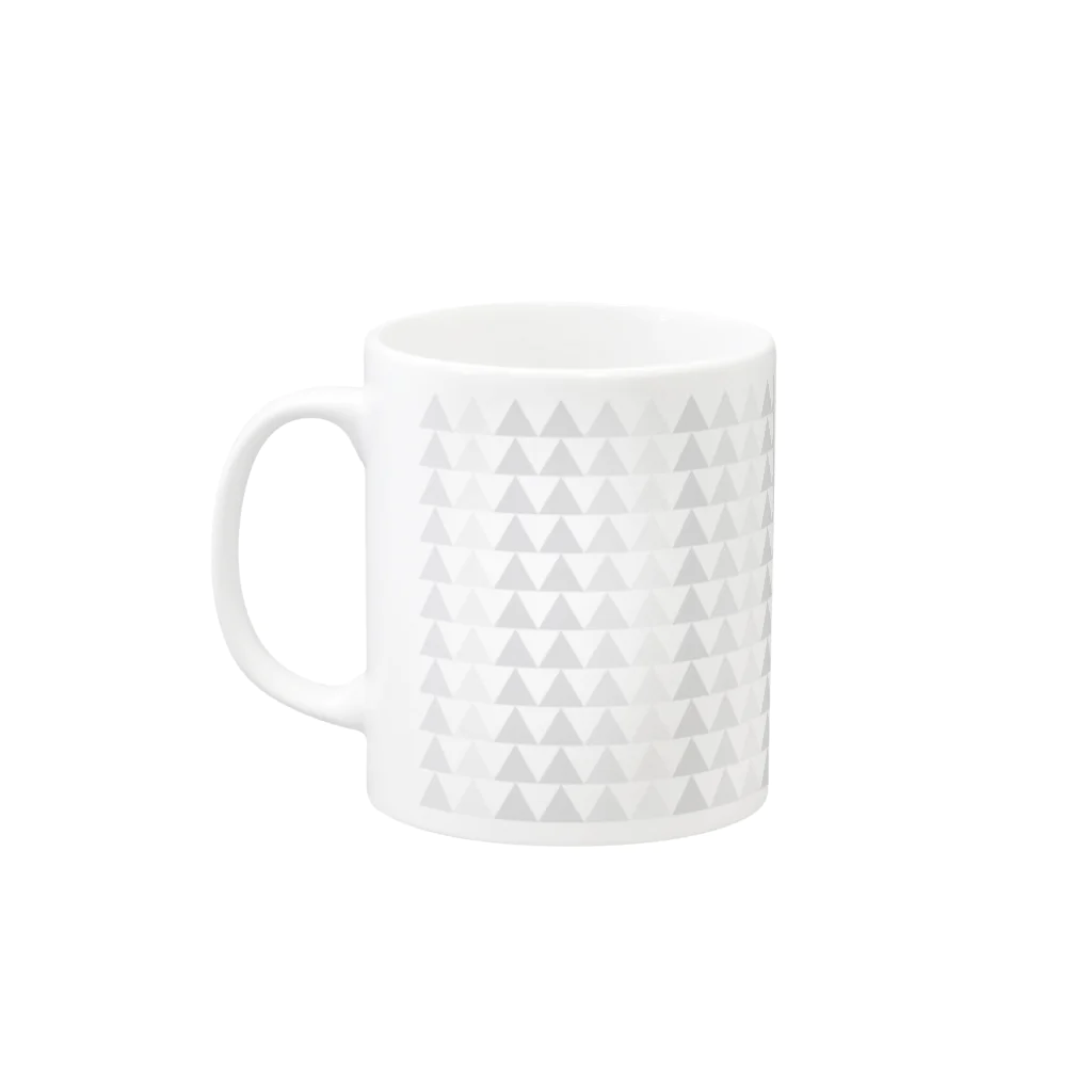 yukinohidaのsankaku1 Mug :left side of the handle