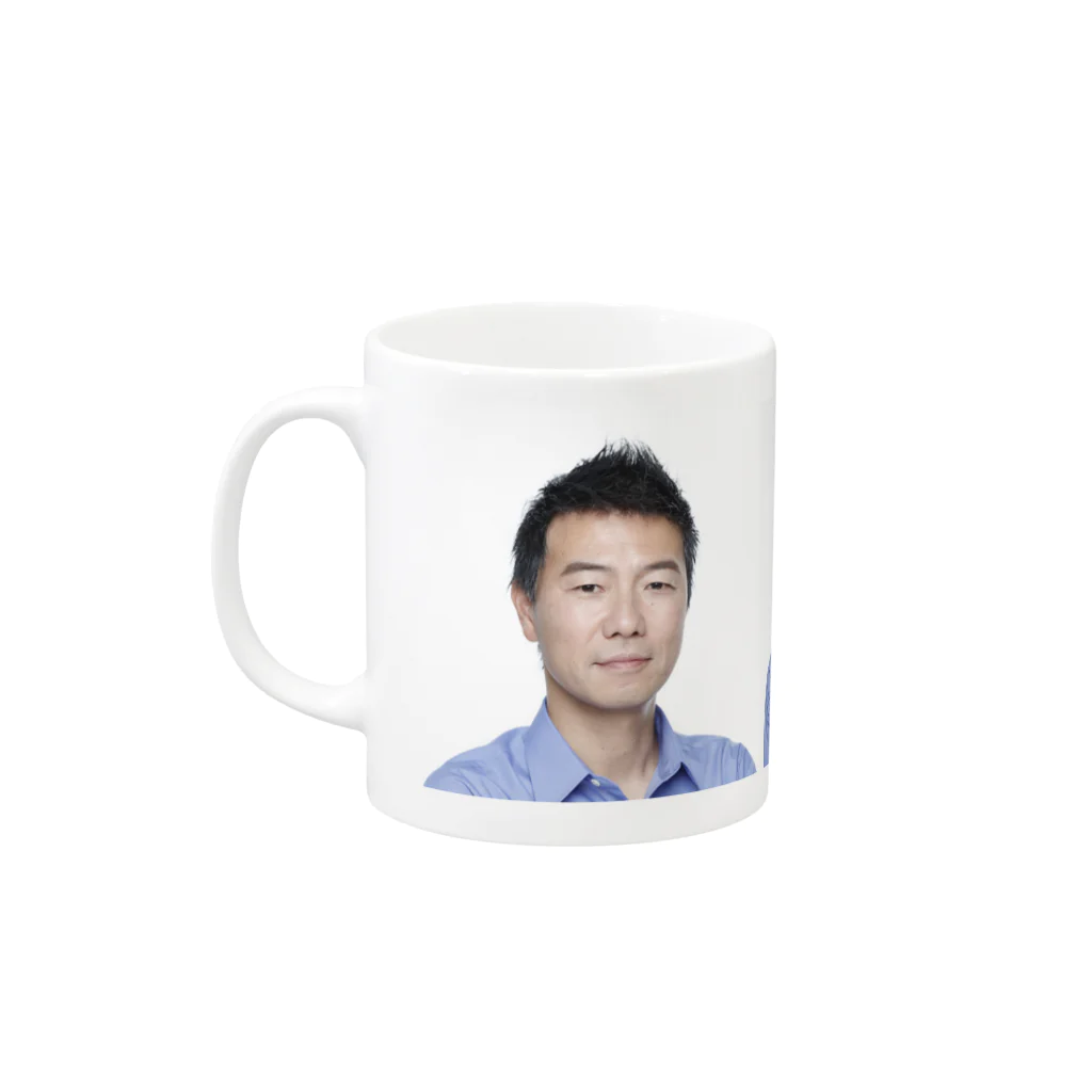 TAKEDA WIG ONLINE SHOPのTAKEDA3兄弟 Mug :left side of the handle