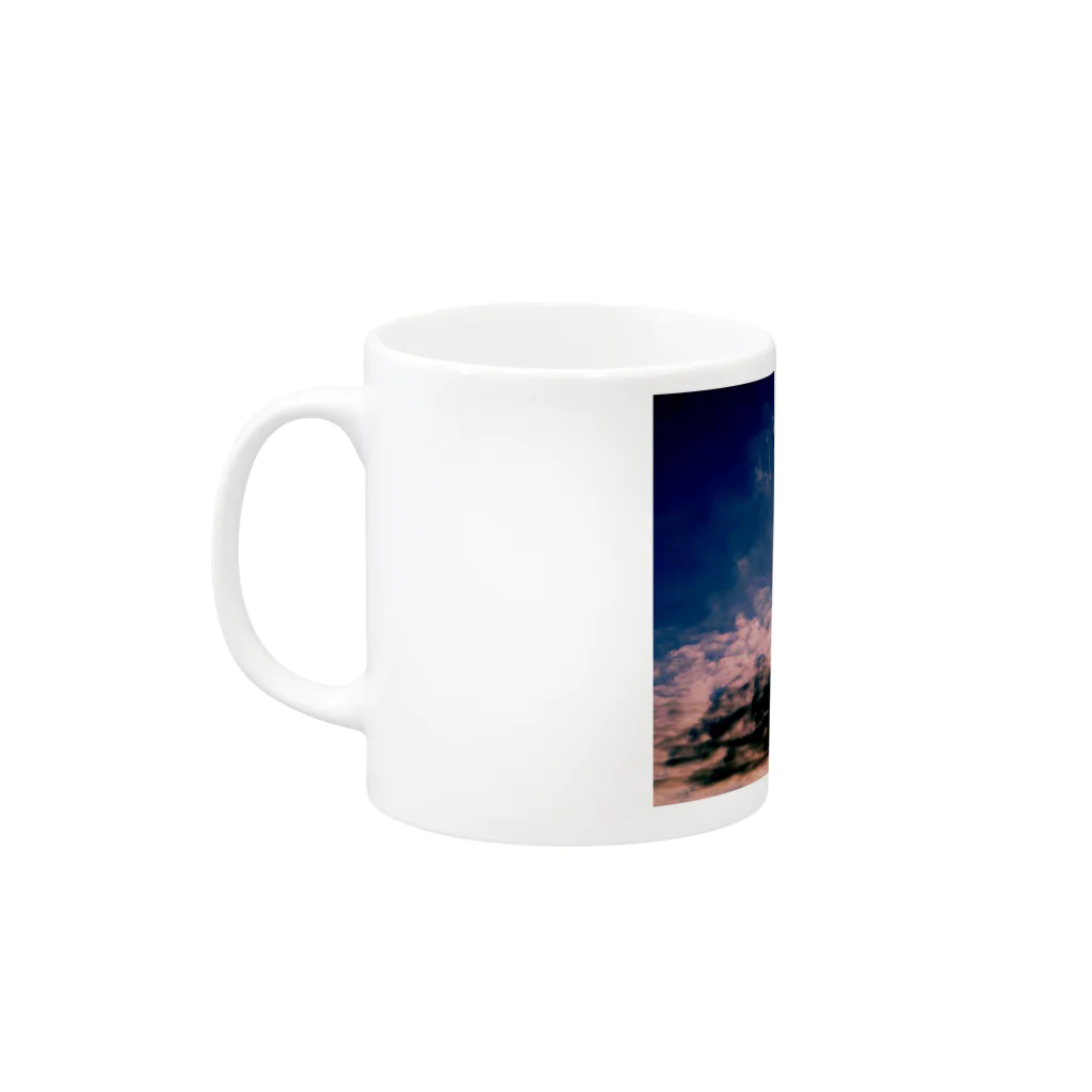 oyasumiのまたあした Mug :left side of the handle