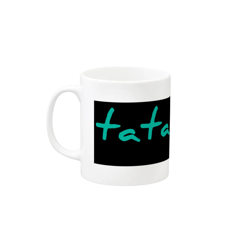 AIイラスト販売のtataraTVオリジナルグッズ Mug :left side of the handle