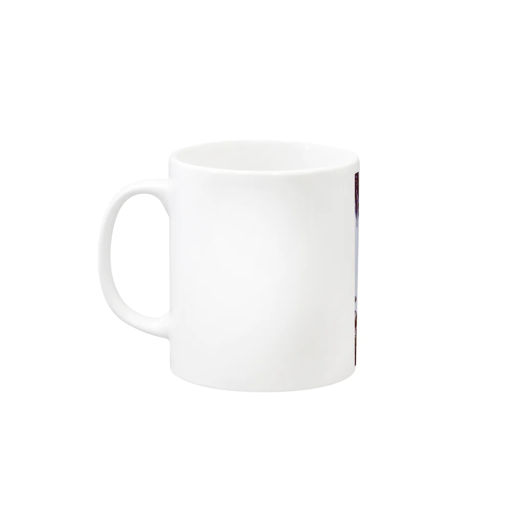 あずあずのmarble cretica　 Mug :left side of the handle