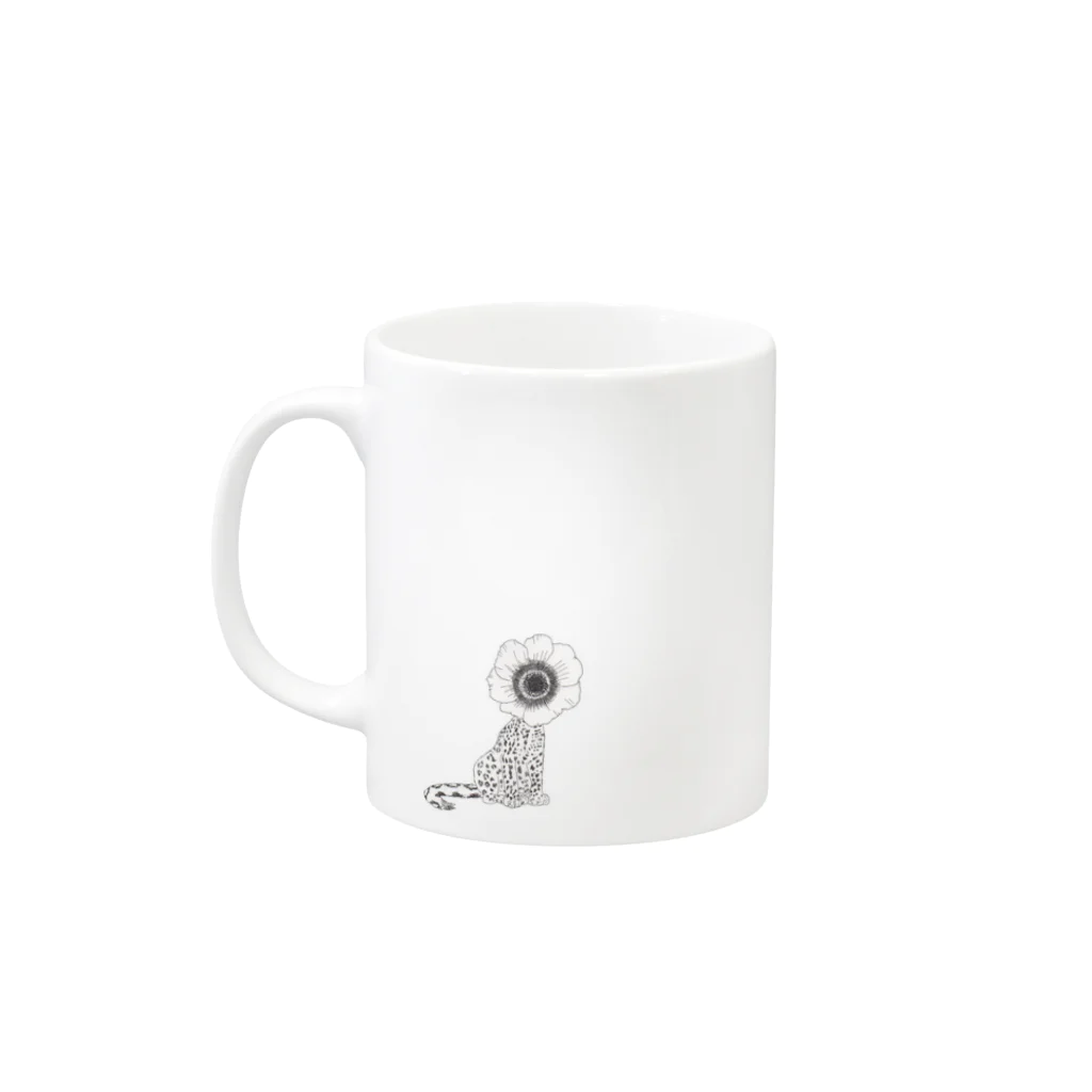 _____1833_のanemone Mug :left side of the handle