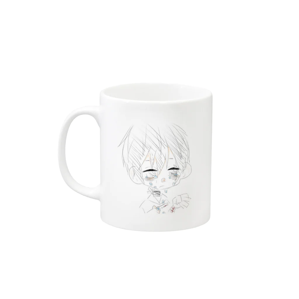 NUIの辛い子 Mug :left side of the handle