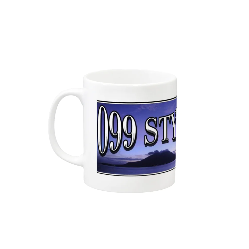 town-aceの099STYLE Mug :left side of the handle