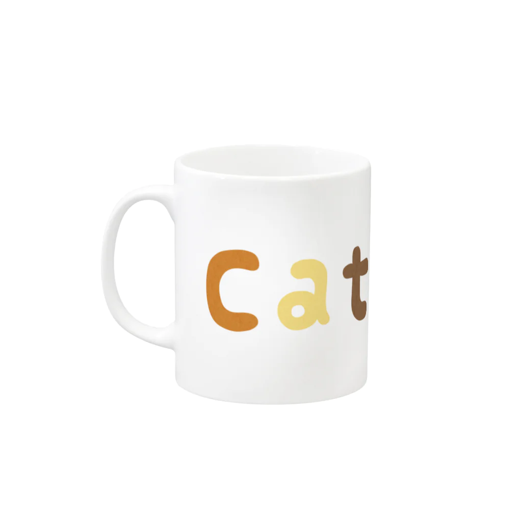 Code for CATのCat Bot （ロゴ） Mug :left side of the handle