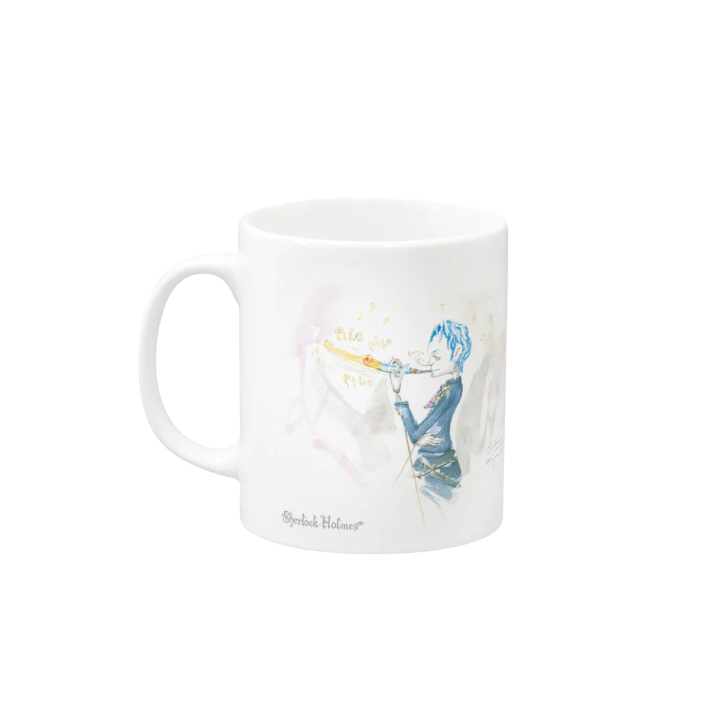 sherlockgakuenのSherlock Holmes Mug :left side of the handle