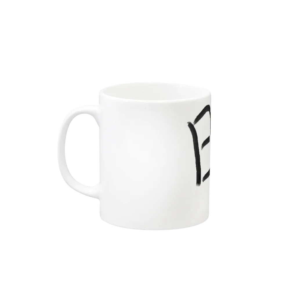 ころんぶす君の日本 Mug :left side of the handle