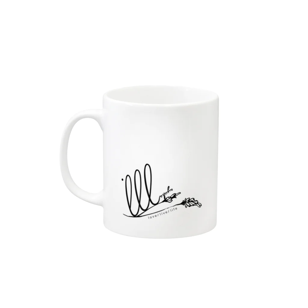 lll_STORE (トリプルエル・ストア)のseson_01 Mug :left side of the handle