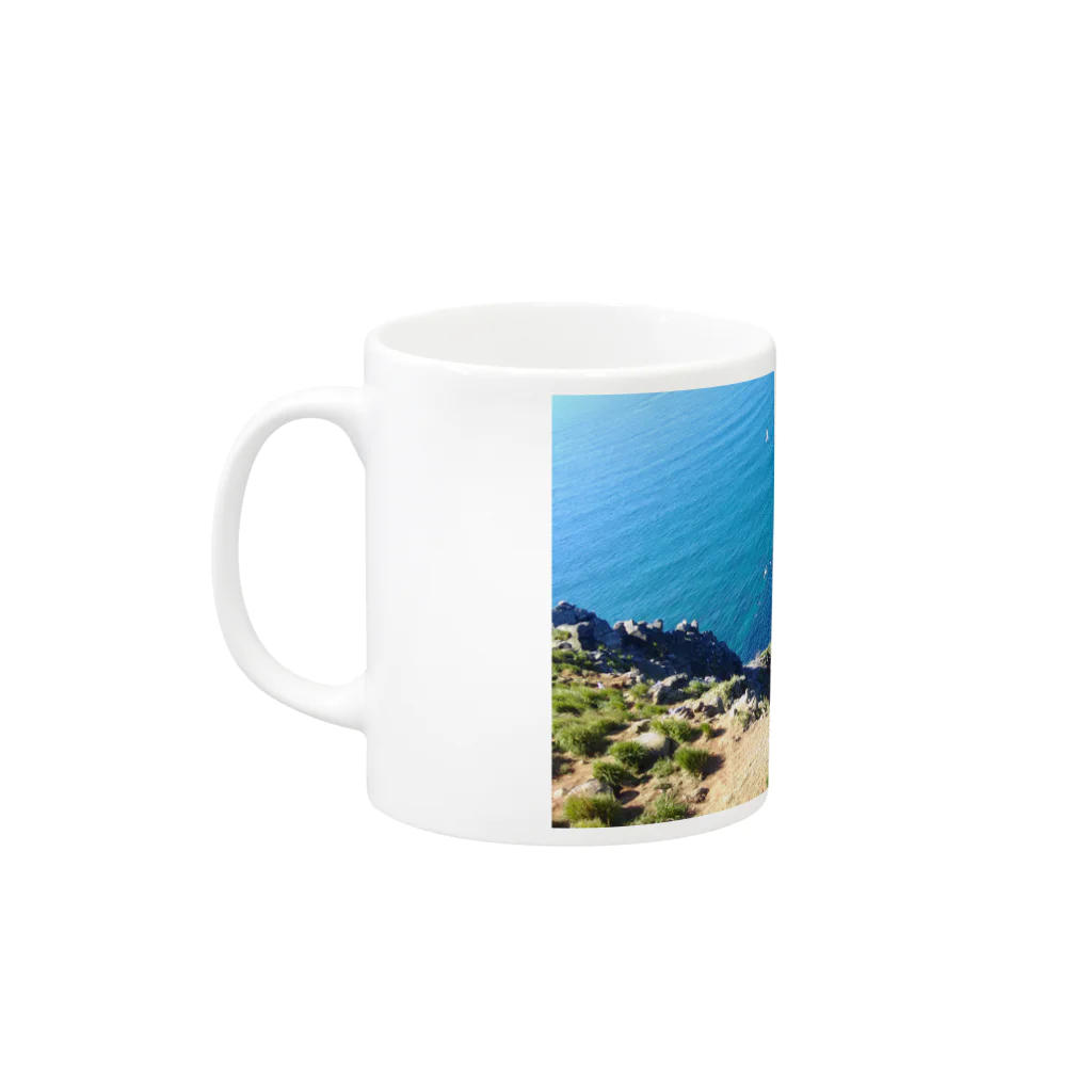 淡海のteuru Mug :left side of the handle