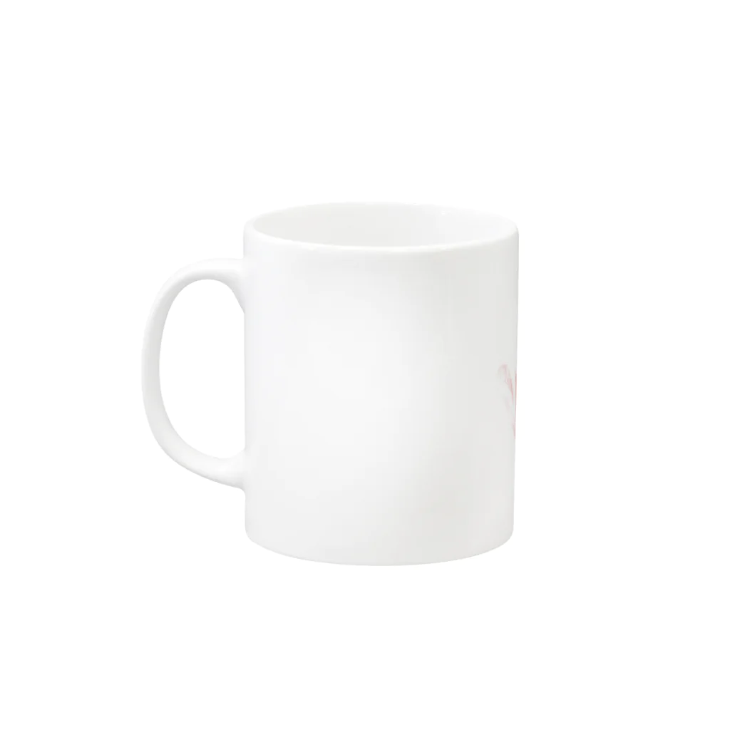 (旧ショップ)大日禰宜 | エンゼル(suzuri店)のホノー Mug :left side of the handle