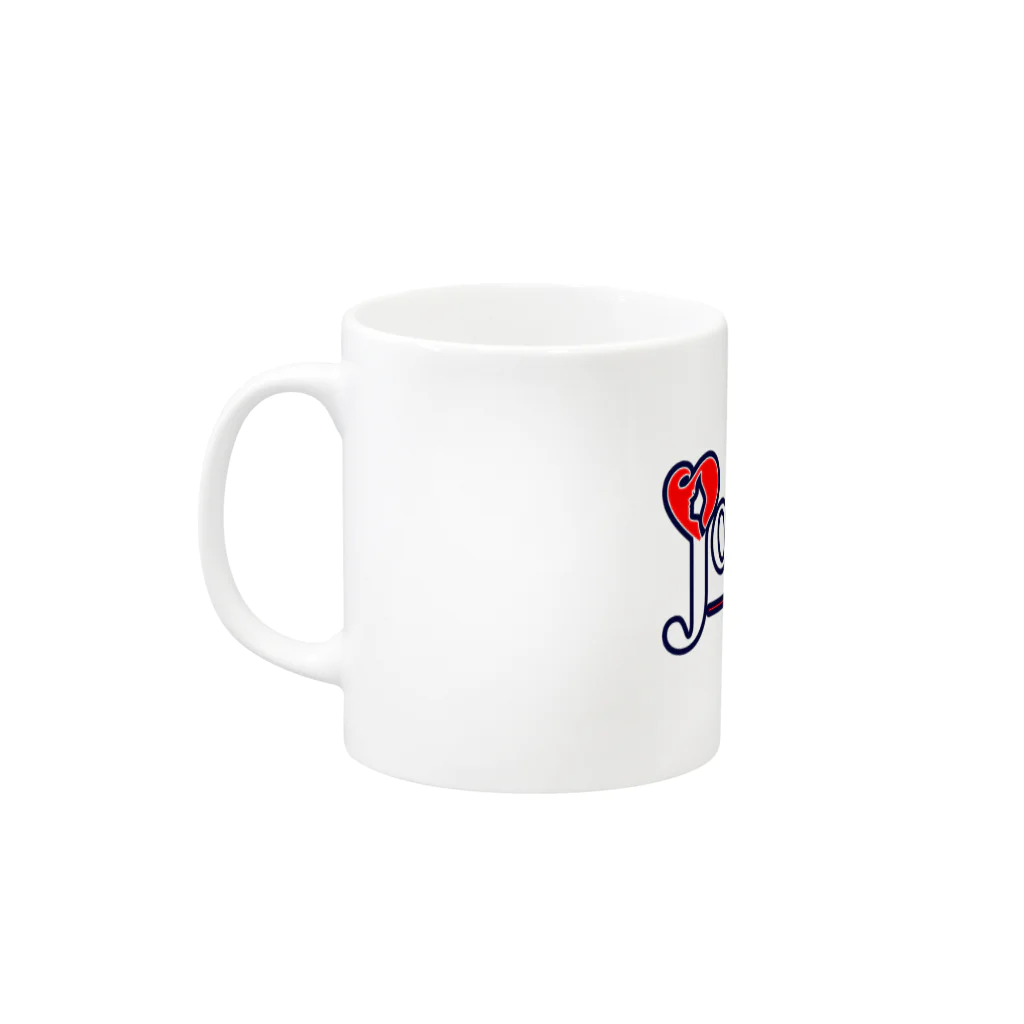 ジョーライブSHOPのジョーライブ　大ロゴマグ Mug :left side of the handle