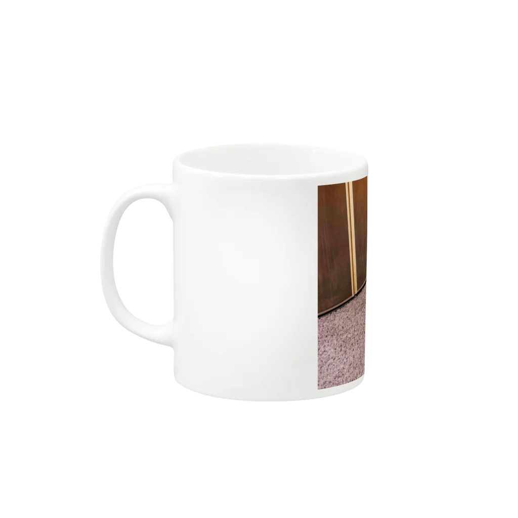 UNYAのUNYA_べたれない Mug :left side of the handle