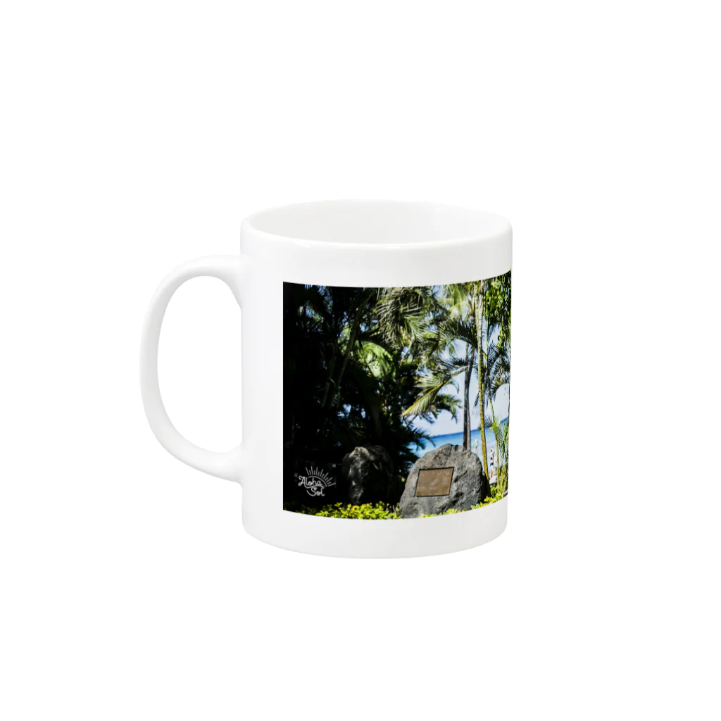 AlohaSolのAlohaSol Original Photo Mug :left side of the handle