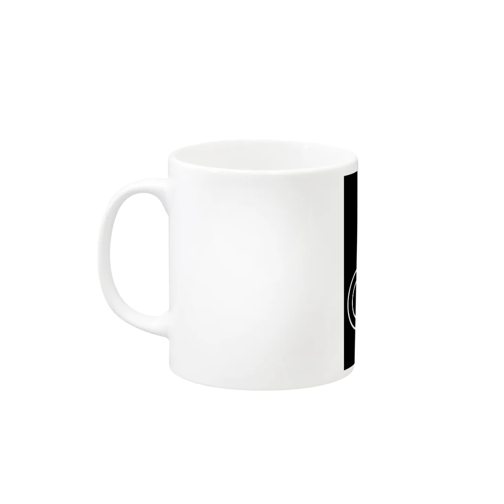 asobiba/あそびばの Asobiba Inc Mug :left side of the handle