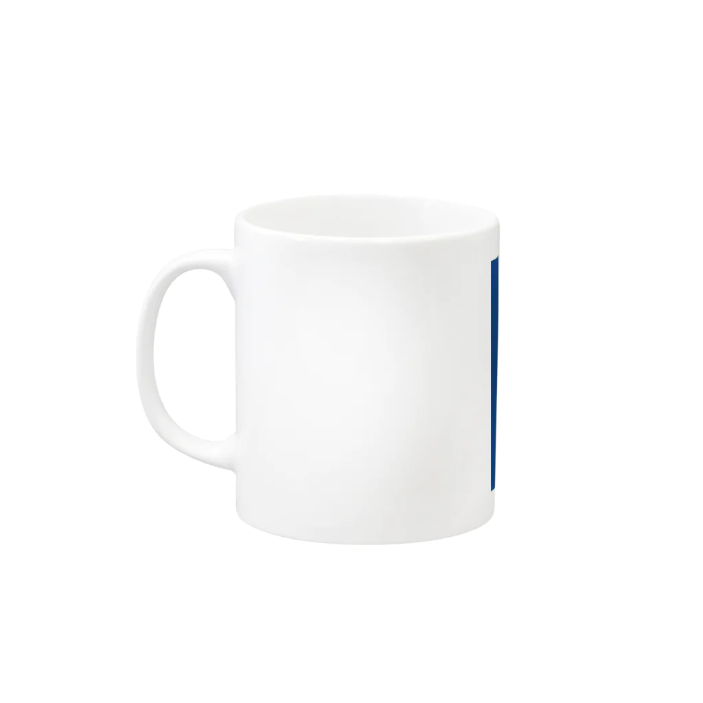 空のブルーインパルス Mug :left side of the handle