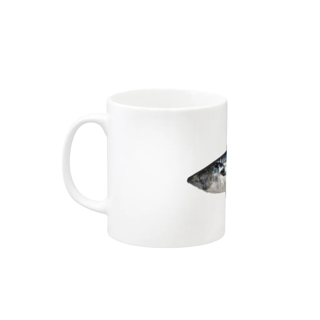 AAAstarsの鯖（さば） Mug :left side of the handle