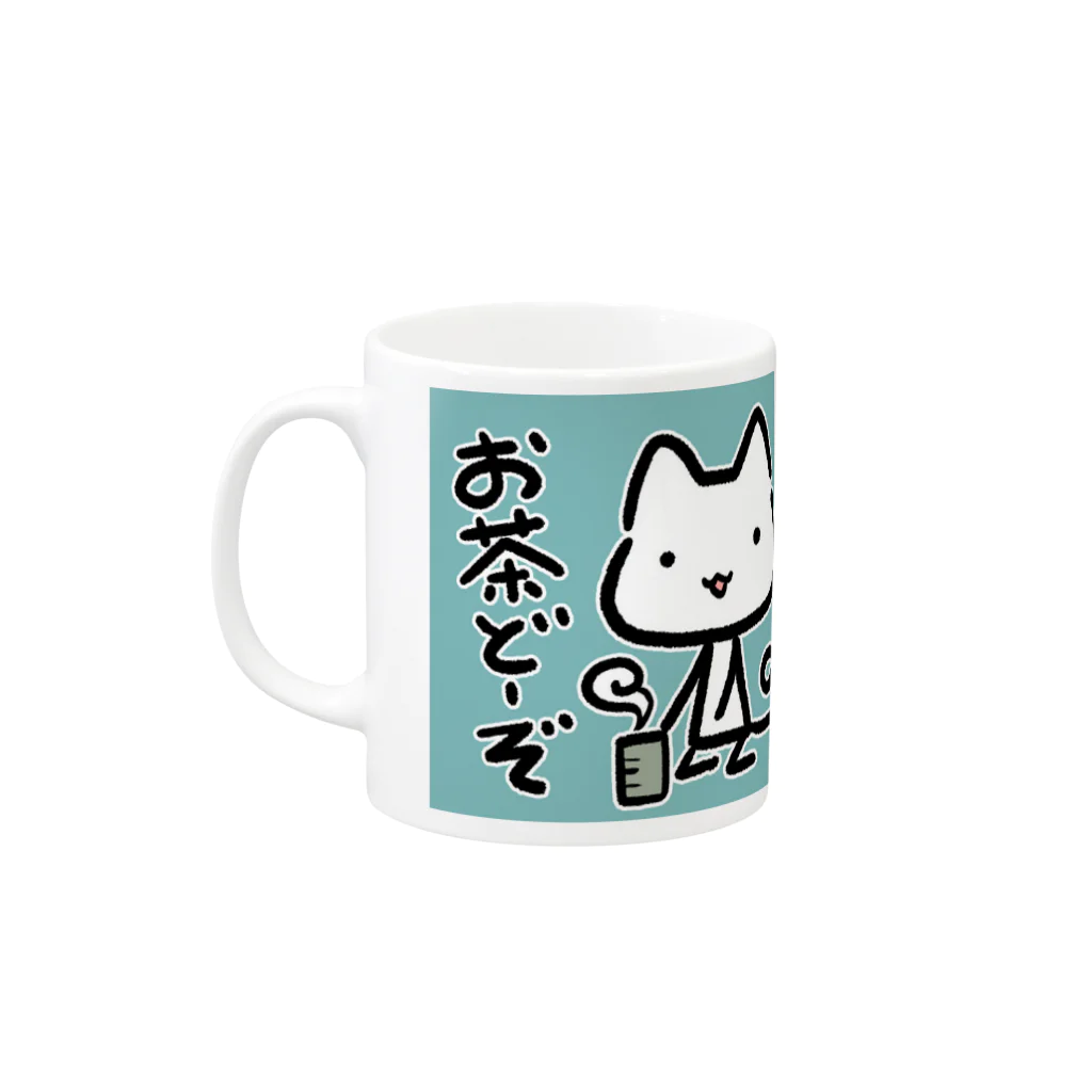 ロキのあの猫 Mug :left side of the handle