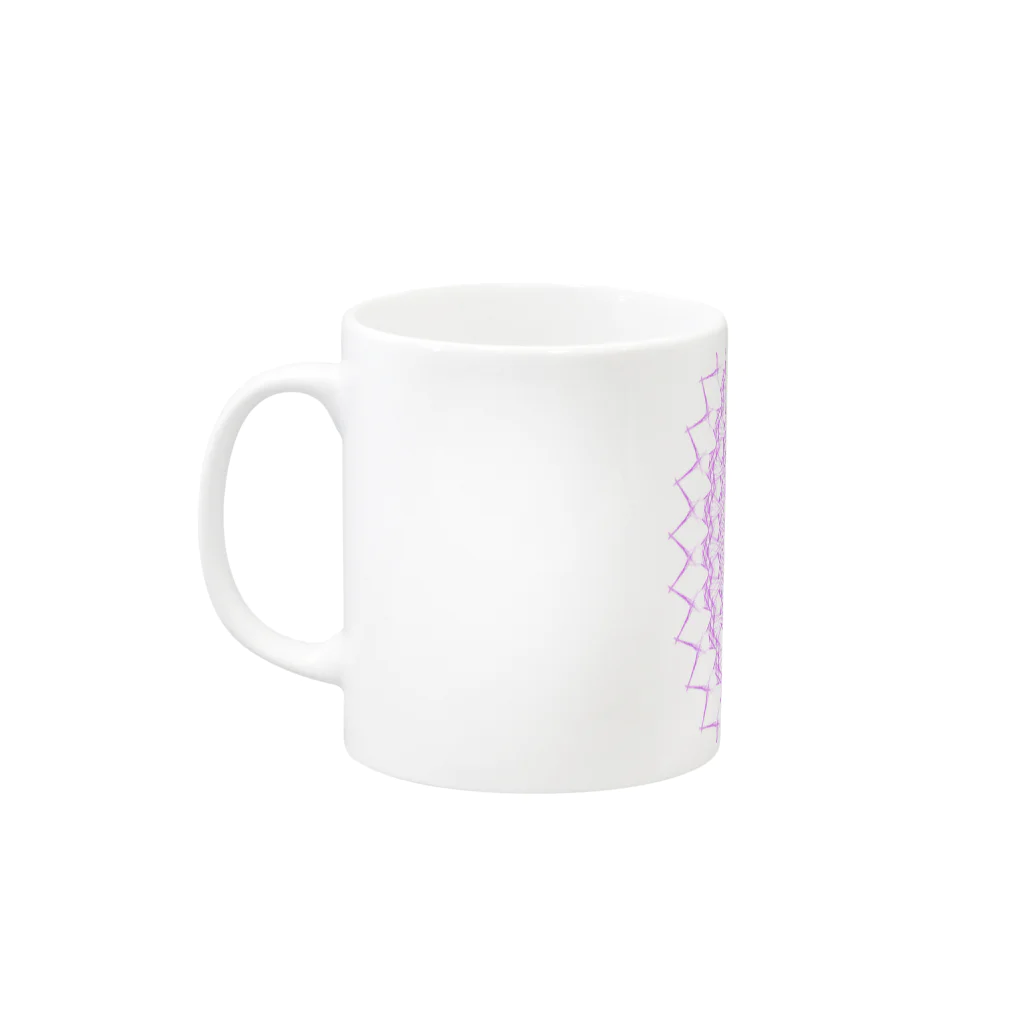 ミラくまのスピリチュアルの世界 Mug :left side of the handle