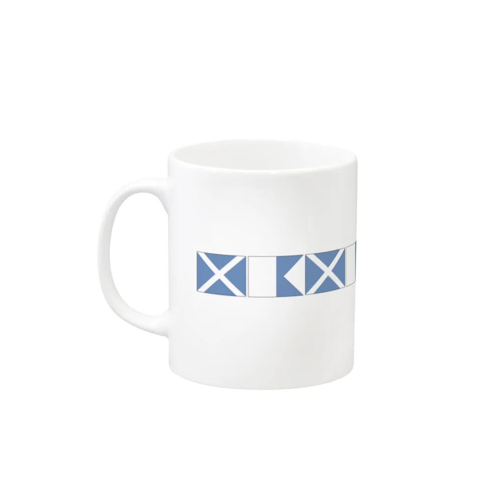 Text のお母さん用 Mug :left side of the handle