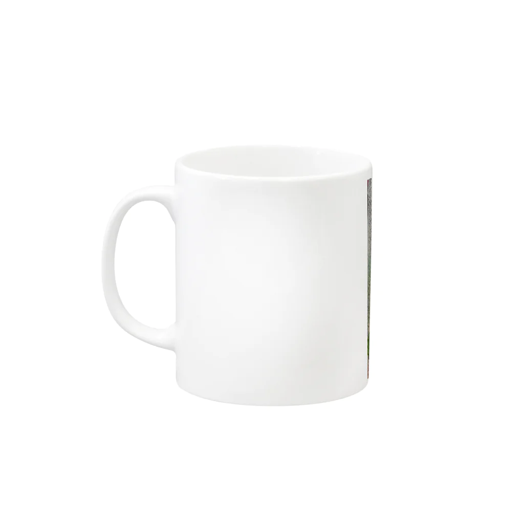   おろちのとなりのなめこ Mug :left side of the handle