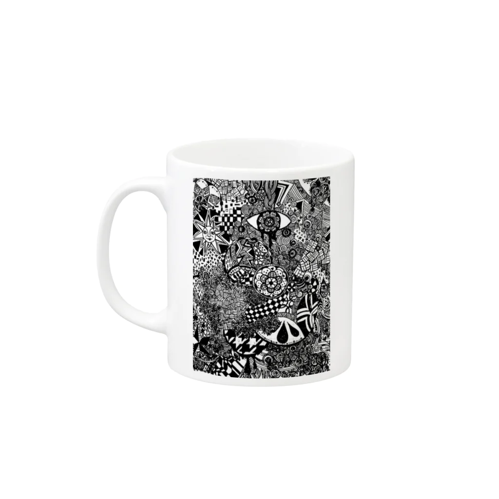 natsuuuuukの眠れぬ夜は君のせい Mug :left side of the handle