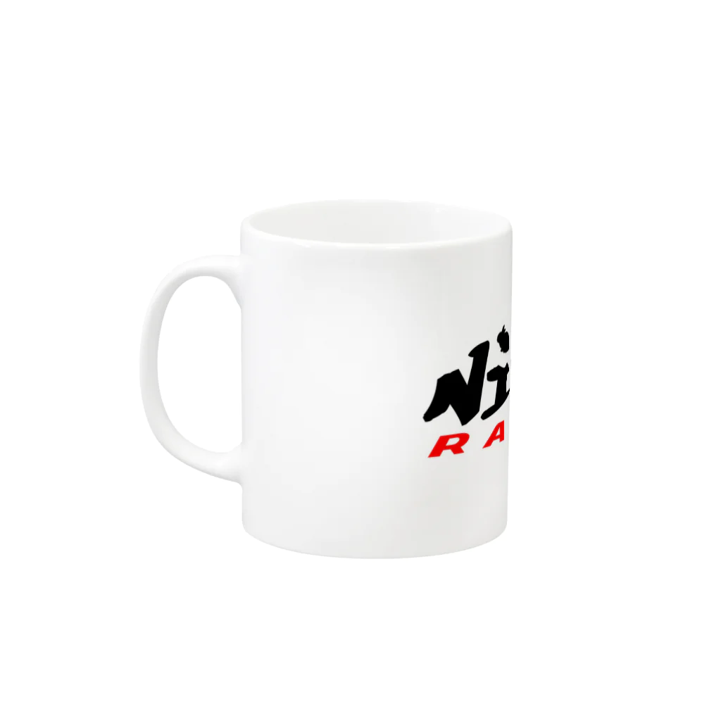 みろのNiTRO Racing Mug :left side of the handle